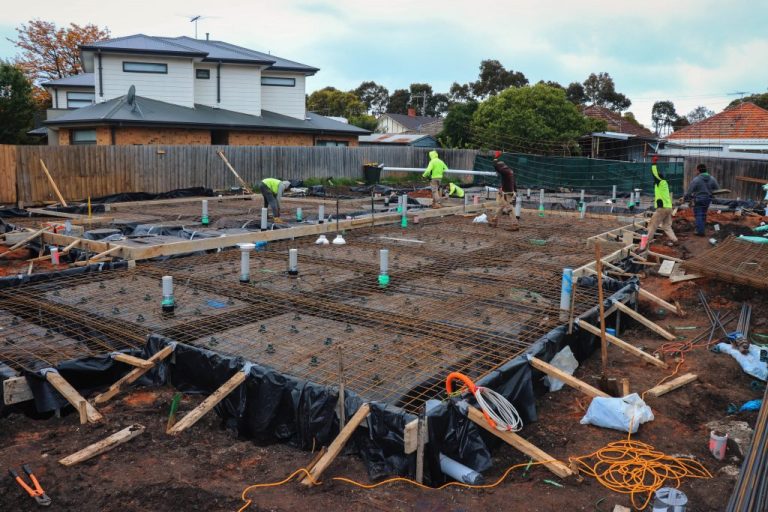Slab Construction for Residential Buildings